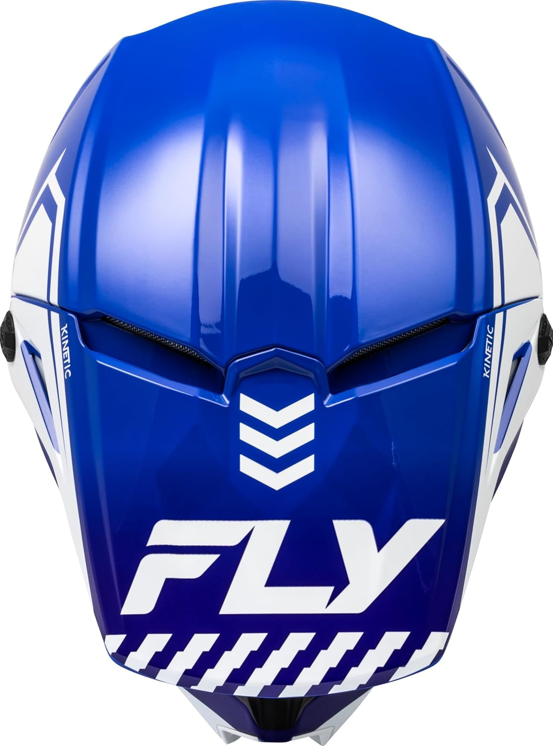 F73-8656L Kinetic Menace Helmet Blue/White Lg