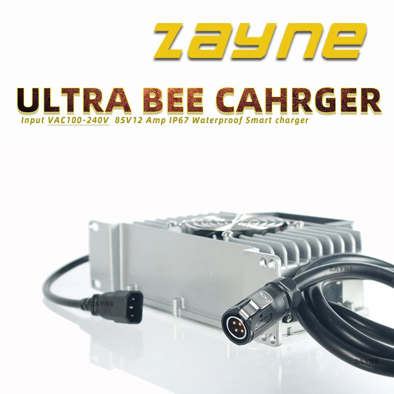 IP67 Waterproof Smart Light Bee Charger 110VAC for Surron 85V Ultra 60V Light Bee Talaria an Electric Off-Road Vehicle