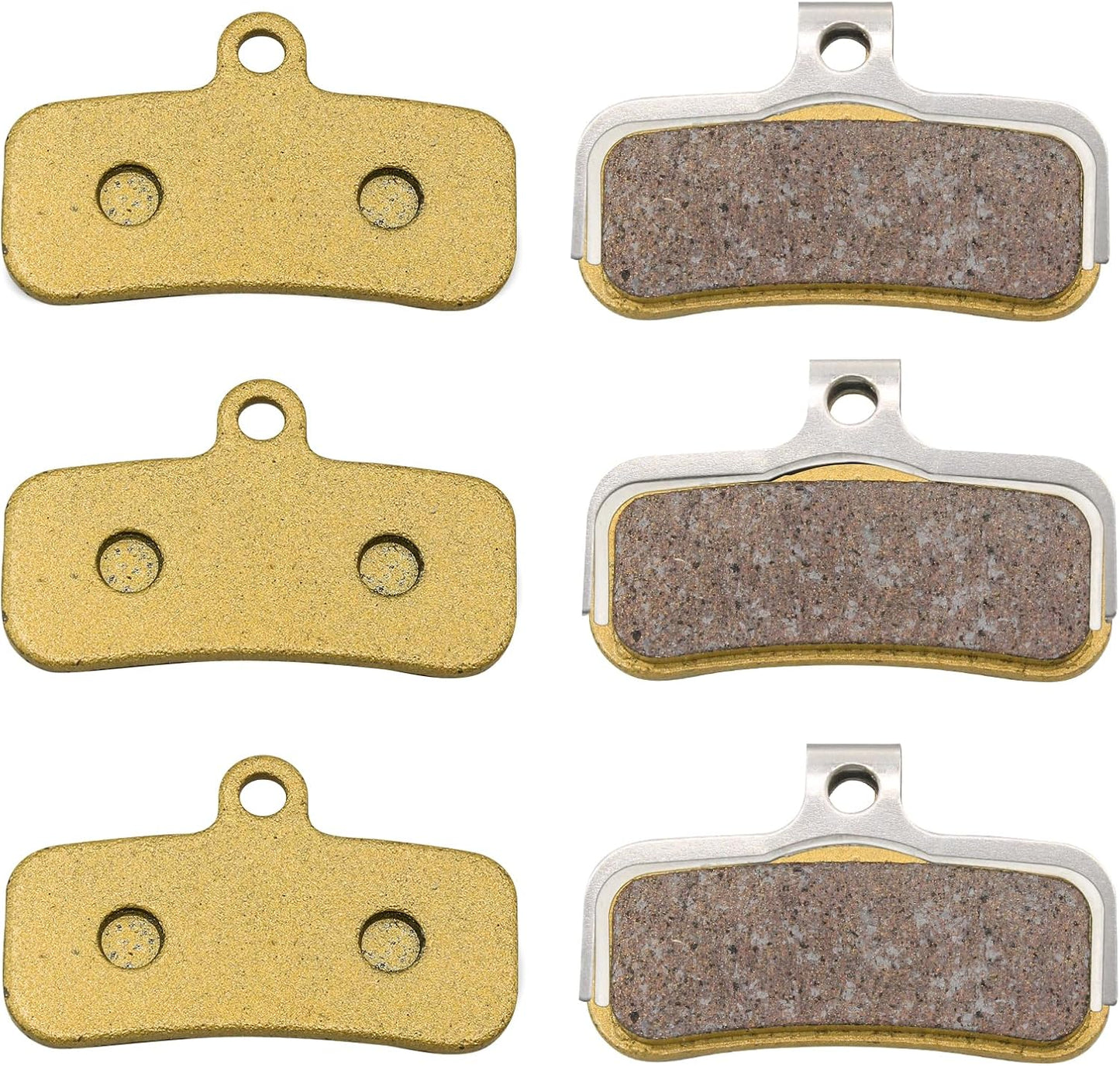 Front and Rear Disc Brake Pads for Surron Light Bee X/S, Segway X160 X260, Talaria Sting R MX3 MX4 Electric Dirt Bike Parts 3 Pack