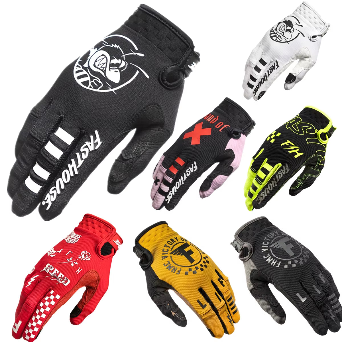 Touch Screen Speed Style Twitch Motocross Glove Riding Bike Gloves MX MTB off Road Racing Sports Cycling Glove