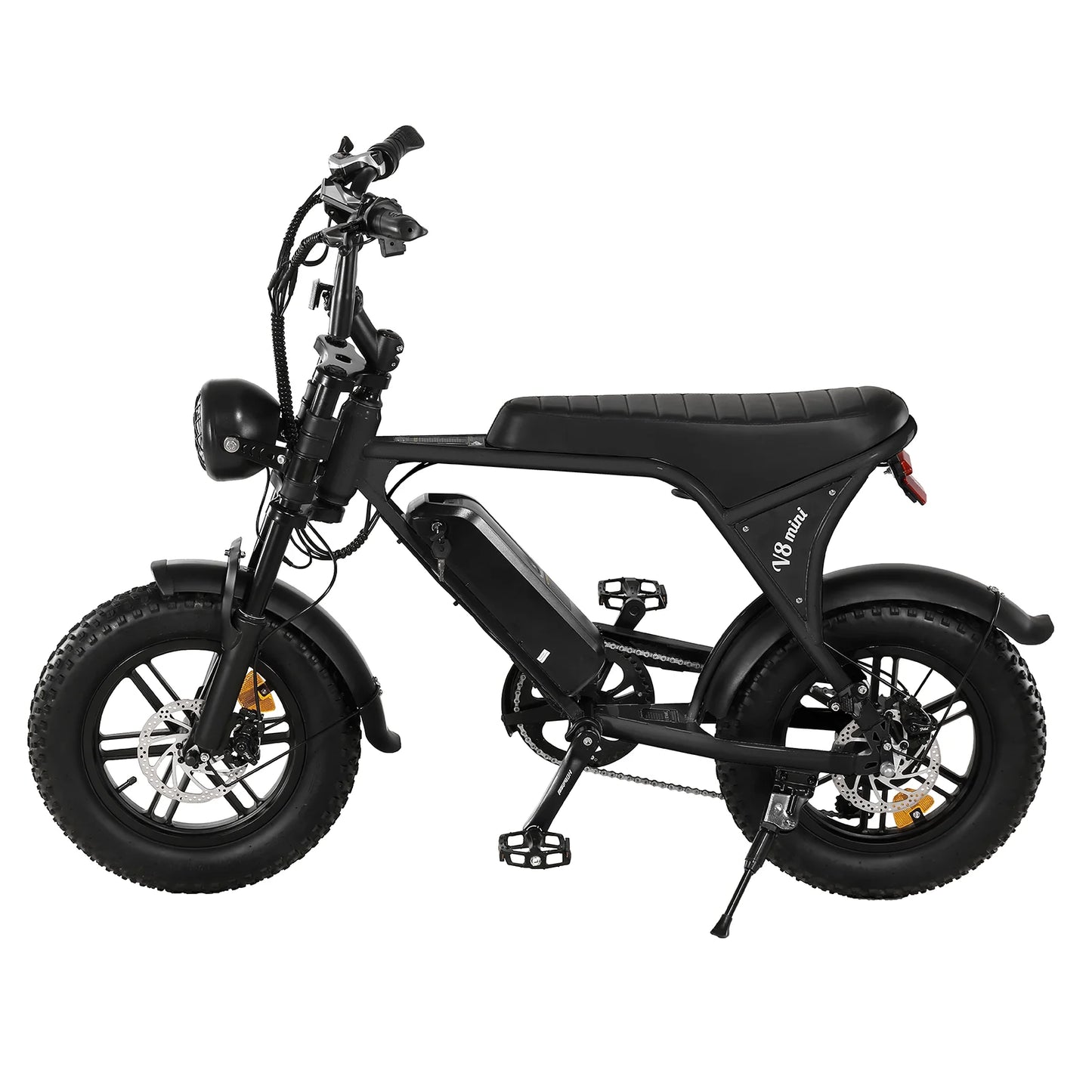 Electric Bike for Adults, 16" Fat Tire Ebike, 500W 20MPH Electric Bicycle, 36V 10.4Ah, E Bike UL2849