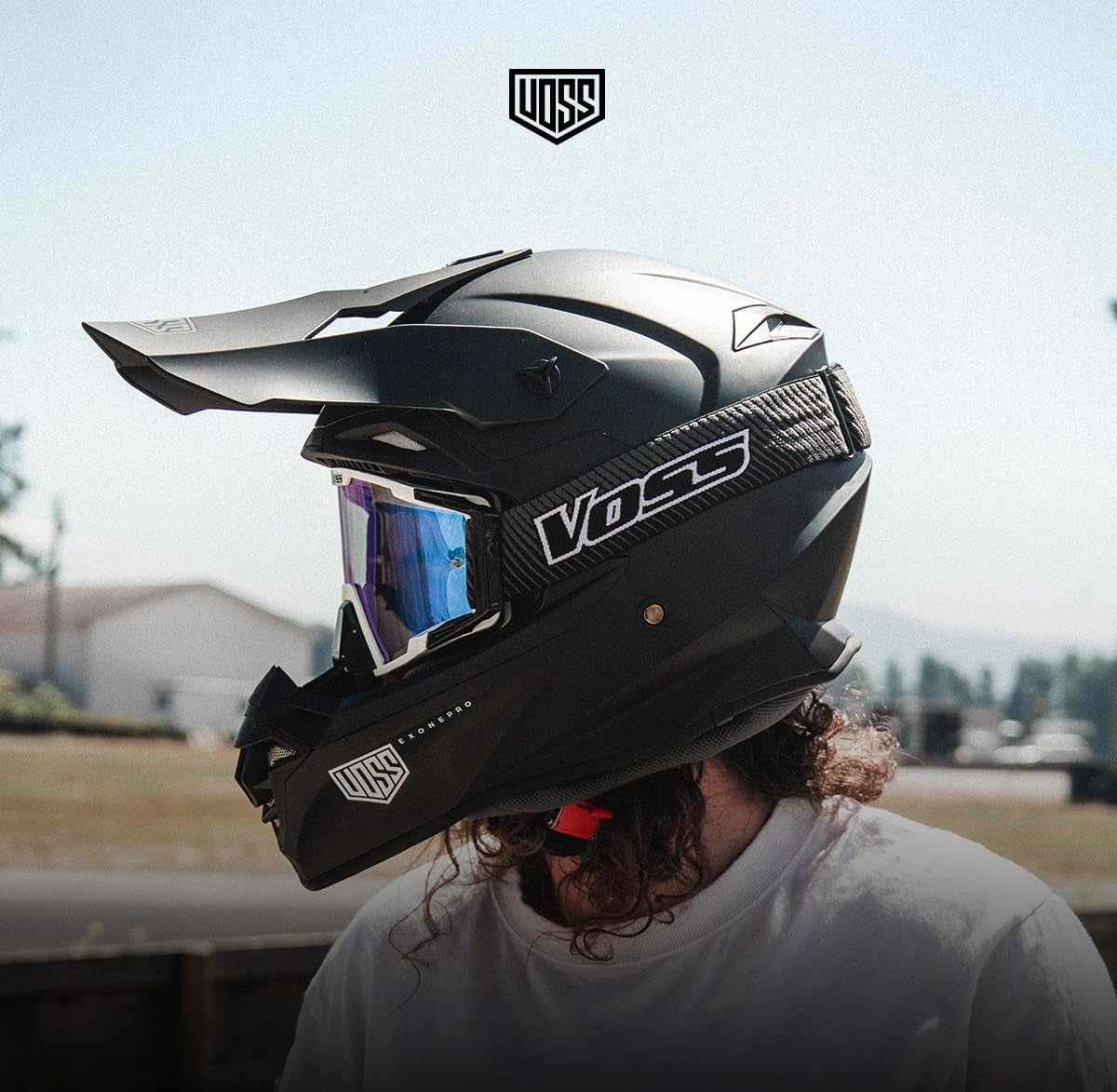 801 X1 Pro Motocross Helmet - Unisex Adult Motocross/Dirtbike/Snowmobiling/Skidoo Helmets for Men and Women. DOT Certified