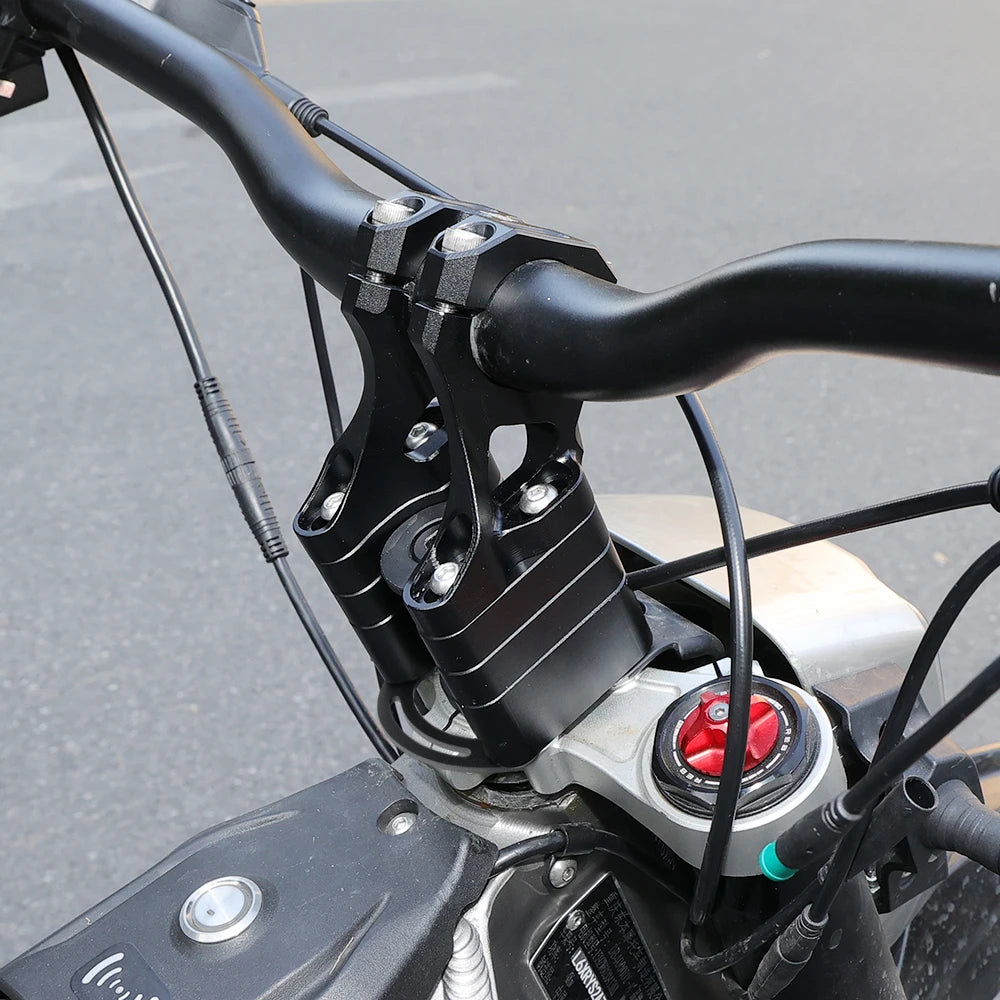 For Surron Light Bee X S Front Handlebar Bracket for Sur Ron Motorcycle Electric Motocross Steering Stem Modified Parts CNC