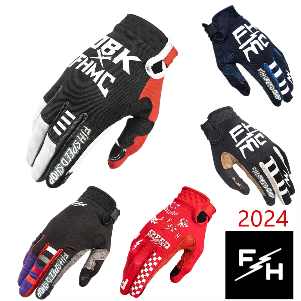 Touch Screen Speed Style Twitch Motocross Glove Riding Bike Gloves MX MTB off Road Racing Sports Cycling Glove