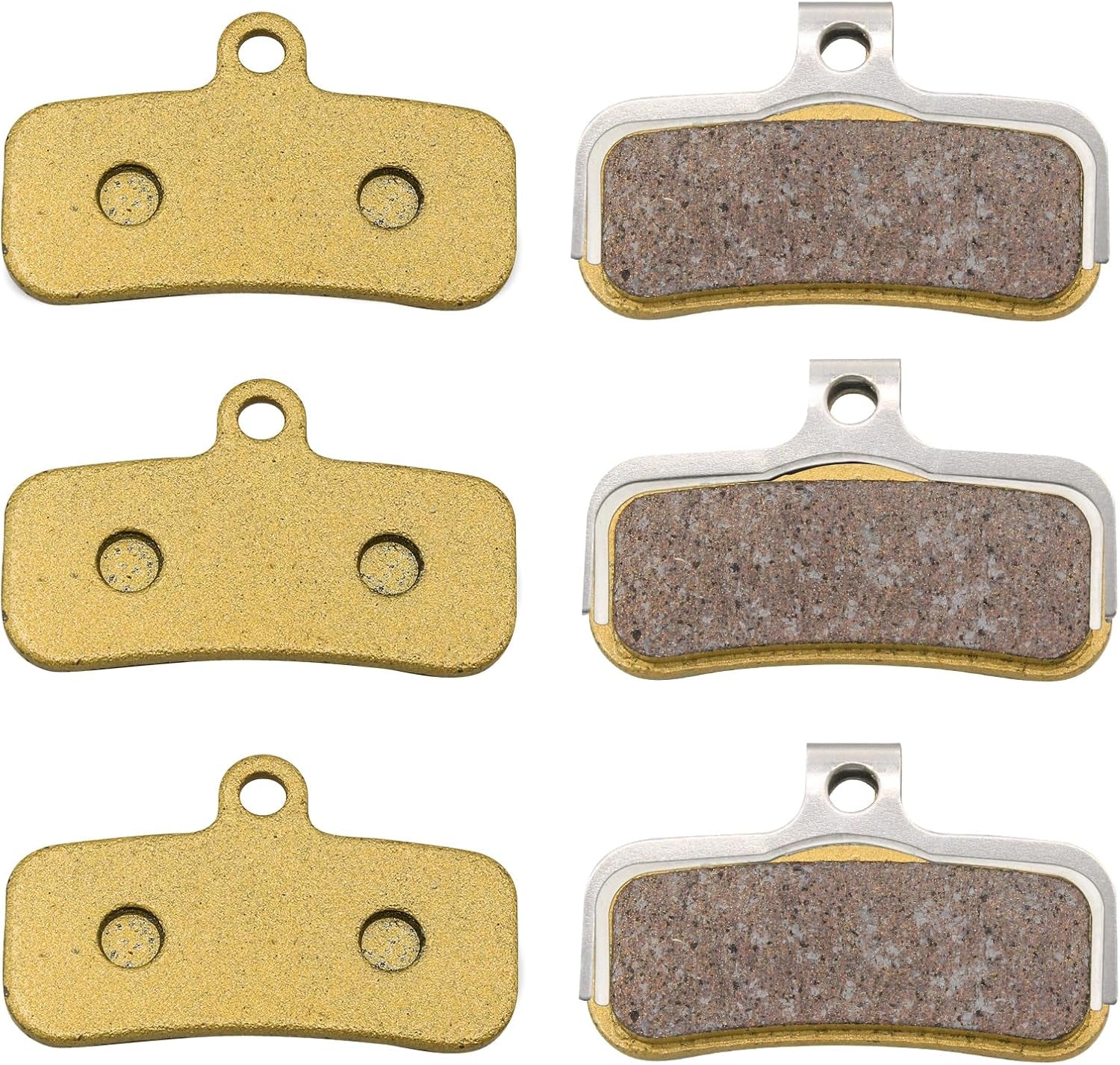Front and Rear Disc Brake Pads for Surron Light Bee X/S, Segway X160 X260, Talaria Sting R MX3 MX4 Electric Dirt Bike Parts 3 Pack