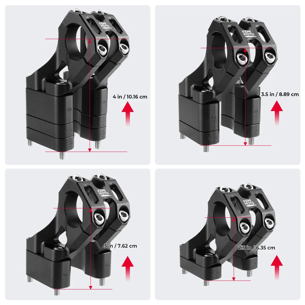 For Surron Light Bee X S Front Handlebar Bracket for Sur Ron Motorcycle Electric Motocross Steering Stem Modified Parts CNC