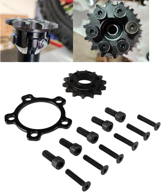 Rear Wheel Widening Kit for Surron,Wheel Hub Assembly with Bolt Broaden Kits for Dirt Bike Sur Ron Light Bee X/Light Bee S/X260/X160