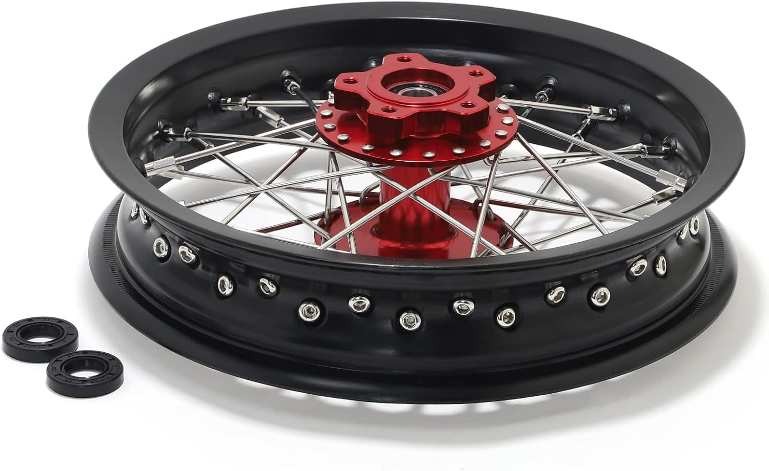 14" X 2.15" Rear Spoke Wheel Rim Hub for Surron SUR-RON Light Bee X LBX for Segway X160 X260 for 79 Bike Falcon M/E Ride Pro-Ss
