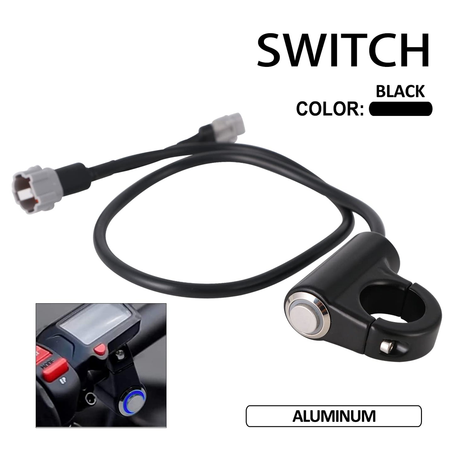 Surron Headlight Switch,Motorcycle Light On/Off Switch for Sur Ron LBX Light Bee X/S Talaria Sting MX3 Segway X260/X160 Electric Dirt Bike Ebike