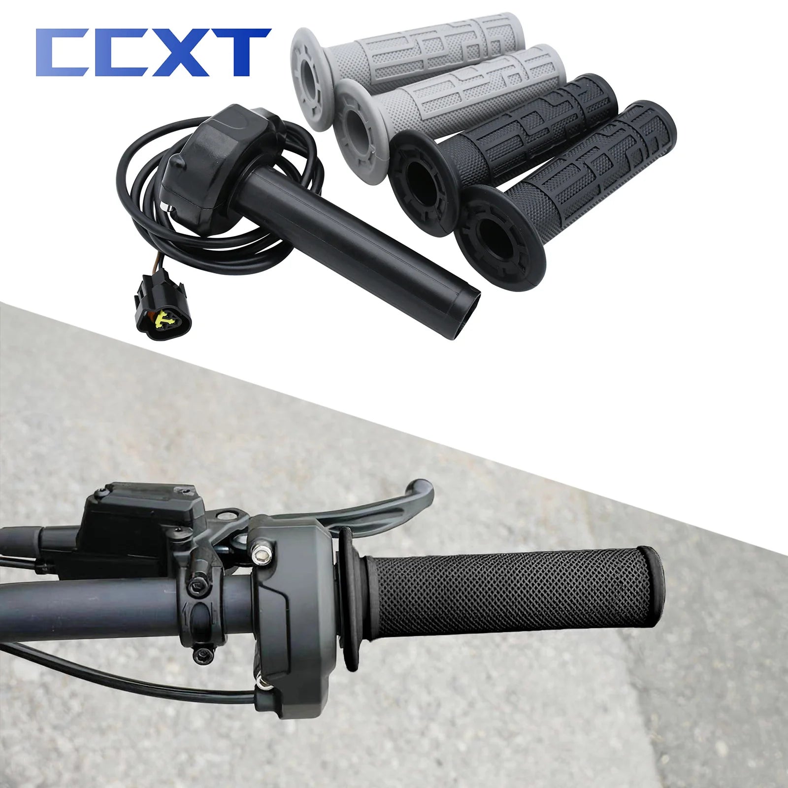 Motorcycle Dirt Bike Handlebar Accelerated Handle Throttle Throttle Turn Grip for Sur-Ron Sur Ron Surron Light Bee X & S Parts
