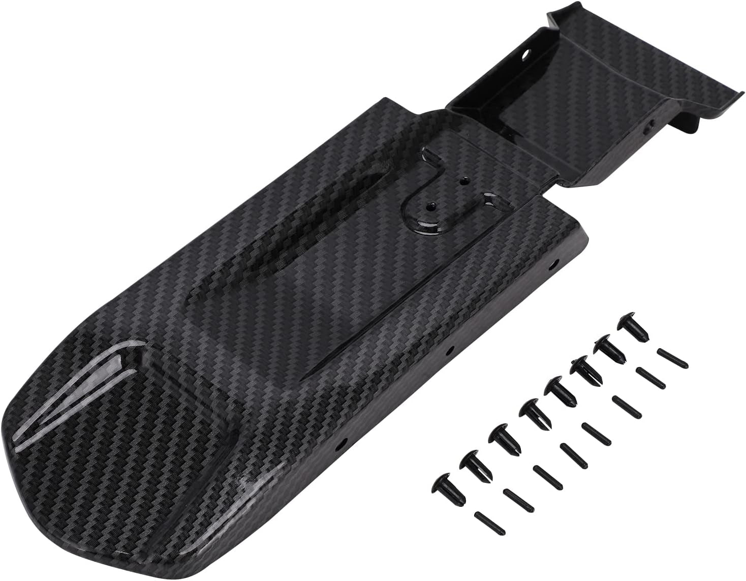 Rear Fender Inner Plate for Surron Light Bee,Carbon Fiber Pattern Mudguard Mud Guards for Electric Dirt Bike Sur Ron Light Bee X and S/X160/X260