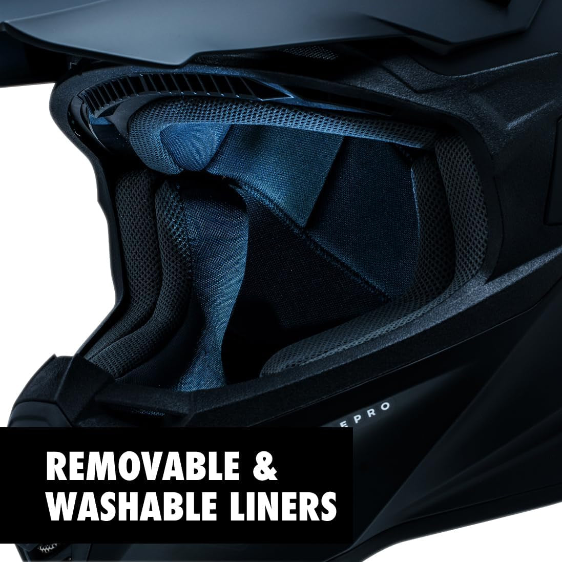 801 X1 Pro Motocross Helmet - Unisex Adult Motocross/Dirtbike/Snowmobiling/Skidoo Helmets for Men and Women. DOT Certified