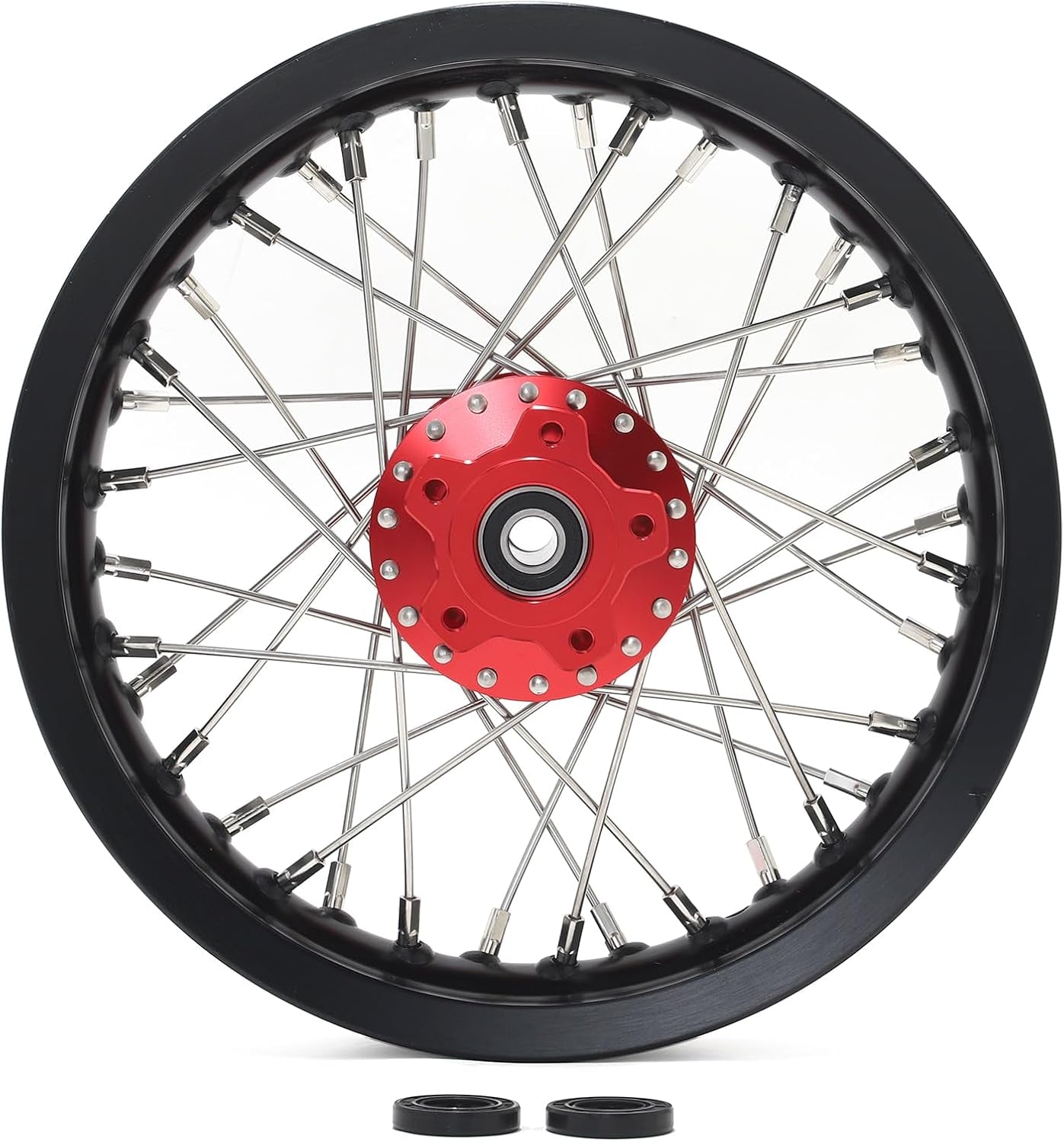14" X 2.15" Rear Spoke Wheel Rim Hub for Surron SUR-RON Light Bee X LBX for Segway X160 X260 for 79 Bike Falcon M/E Ride Pro-Ss