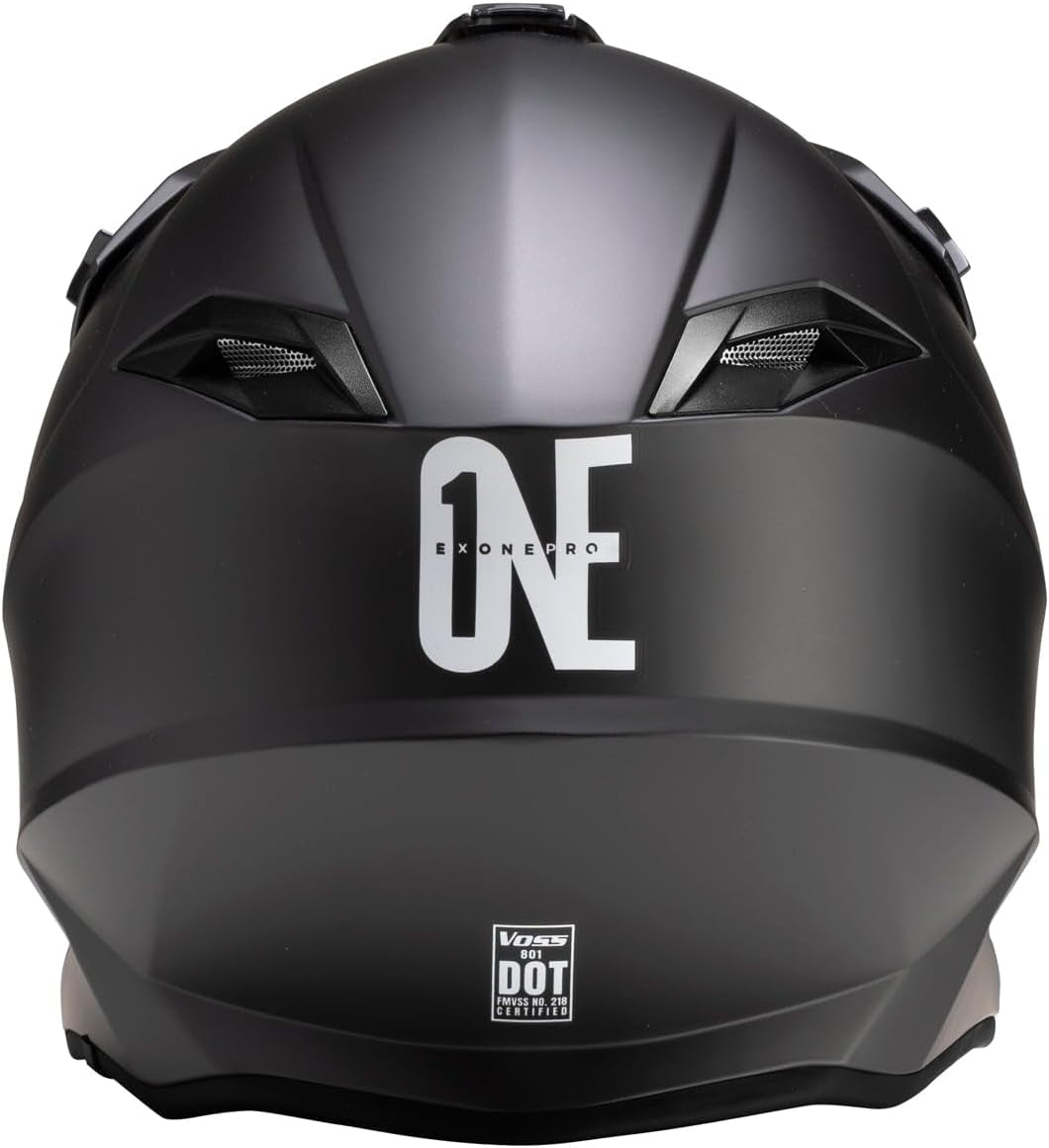 801 X1 Pro Motocross Helmet - Unisex Adult Motocross/Dirtbike/Snowmobiling/Skidoo Helmets for Men and Women. DOT Certified