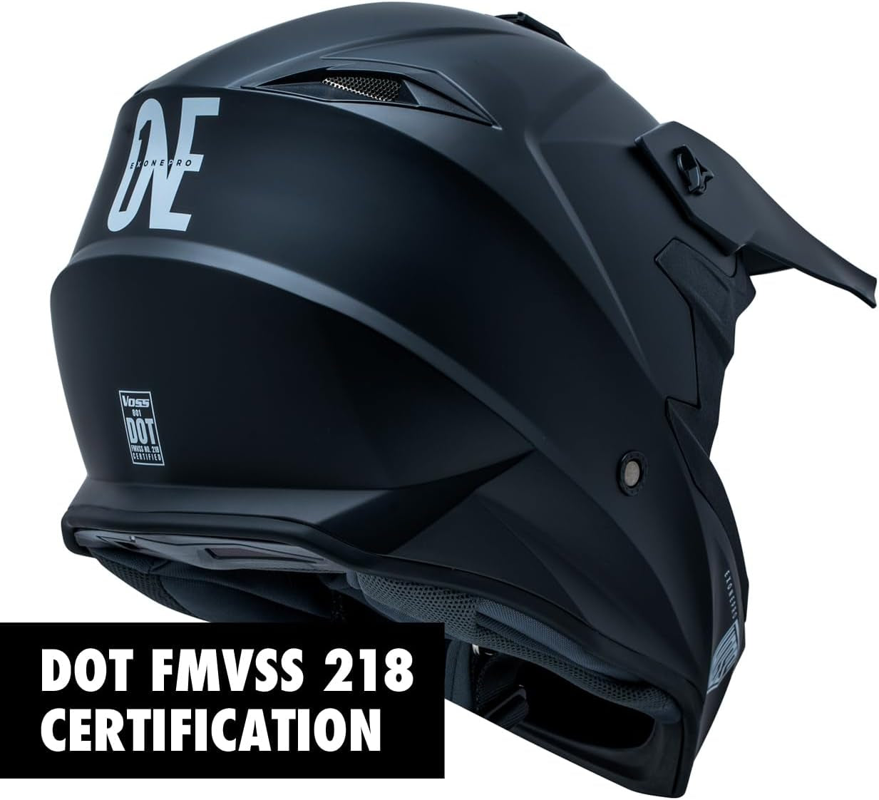 801 X1 Pro Motocross Helmet - Unisex Adult Motocross/Dirtbike/Snowmobiling/Skidoo Helmets for Men and Women. DOT Certified