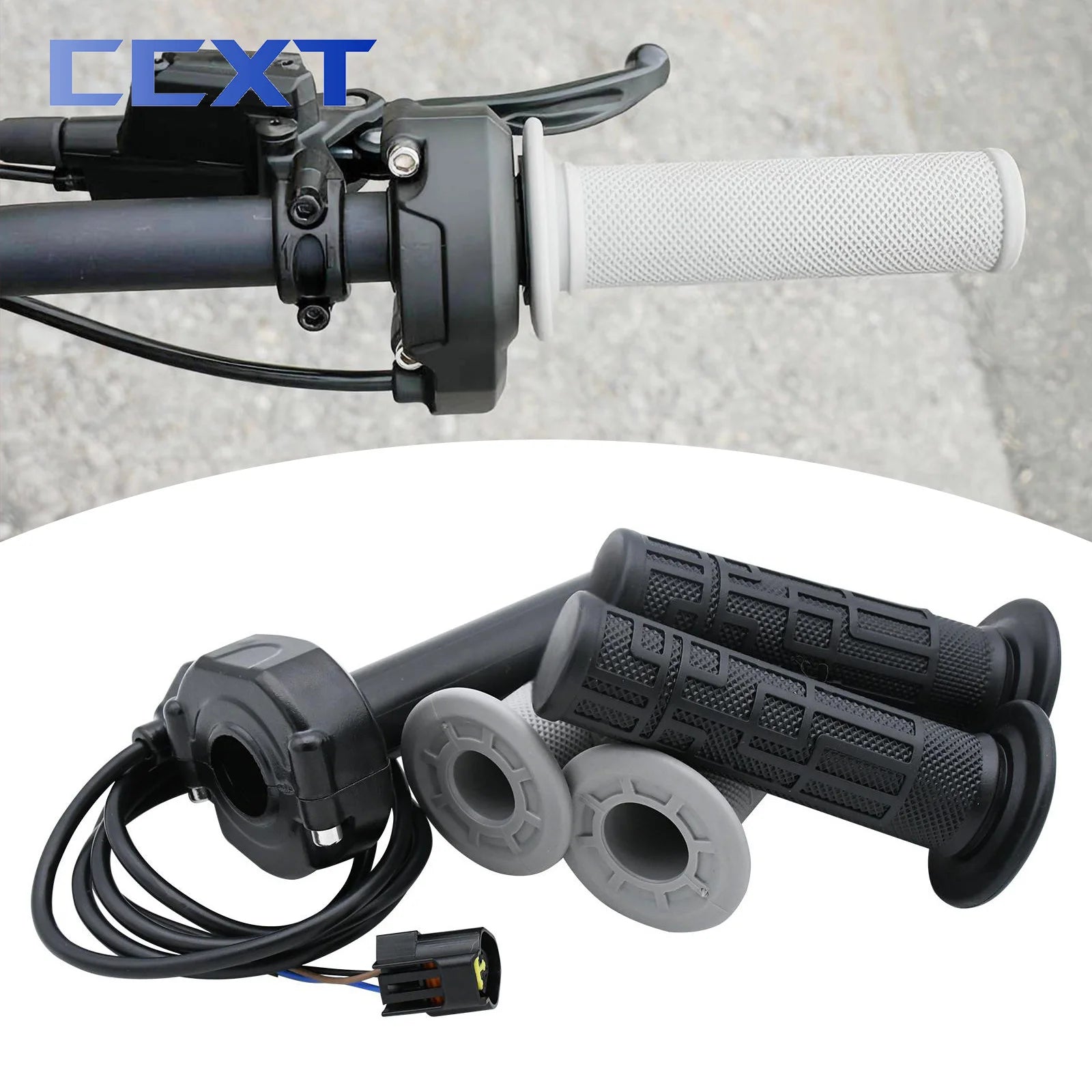 Electric Motorcycle Throttle Turn Grip Handlebar Accelerated Handle Throttle for Surron Sur-Ron Light Bee X S Motocross Parts