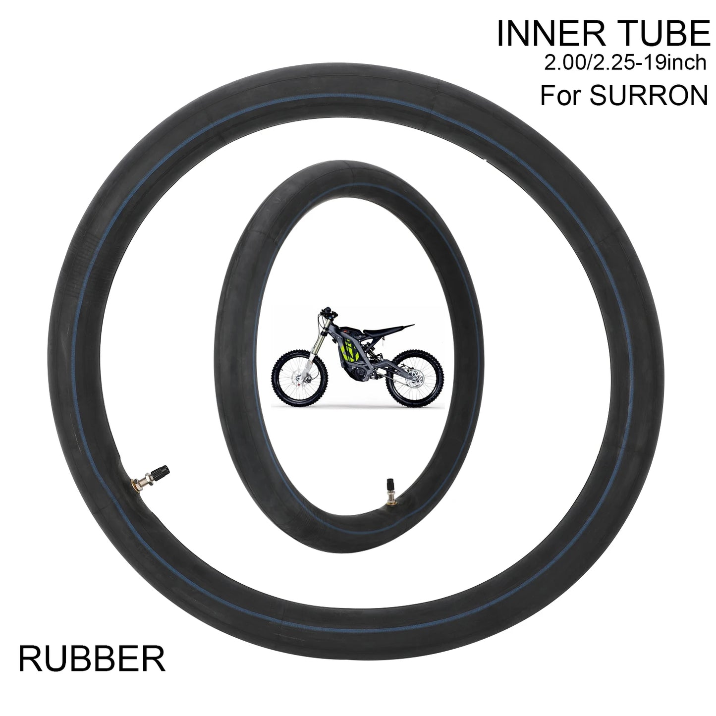 1Pc 2.00/2.25-19 Inch Tyre Motorcycle Inner Tube Parts Wheel for Sur Ron SURRON Light Bee Electric Off-Road Rubber Dirt Bike