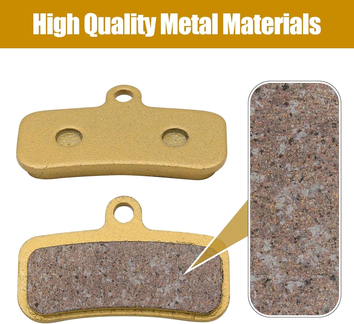 Front and Rear Disc Brake Pads for Surron Light Bee X/S, Segway X160 X260, Talaria Sting R MX3 MX4 Electric Dirt Bike Parts 3 Pack