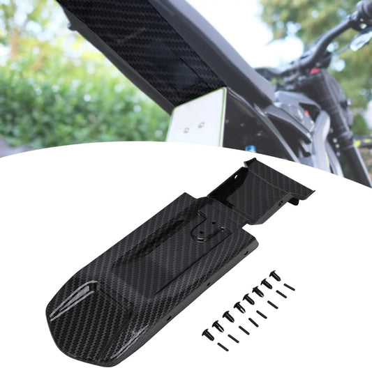 Rear Fender Inner Plate for Surron Light Bee,Carbon Fiber Pattern Mudguard Mud Guards for Electric Dirt Bike Sur Ron Light Bee X and S/X160/X260