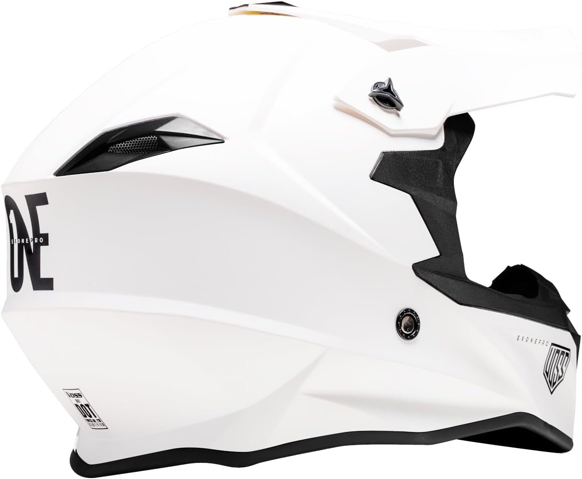 801 X1 Pro Motocross Helmet - Unisex Adult Motocross/Dirtbike/Snowmobiling/Skidoo Helmets for Men and Women. DOT Certified