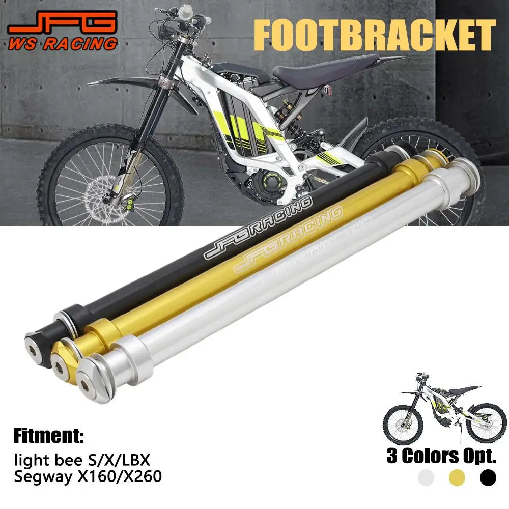 Foot Pegs Bracket Motorcycle CNC Footbracket Foot Brace Lever for Sur-Ron Surron Lightbee Light Bee X S Electric Bike Moto Parts