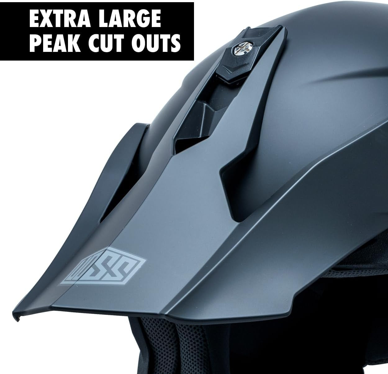 801 X1 Pro Motocross Helmet - Unisex Adult Motocross/Dirtbike/Snowmobiling/Skidoo Helmets for Men and Women. DOT Certified