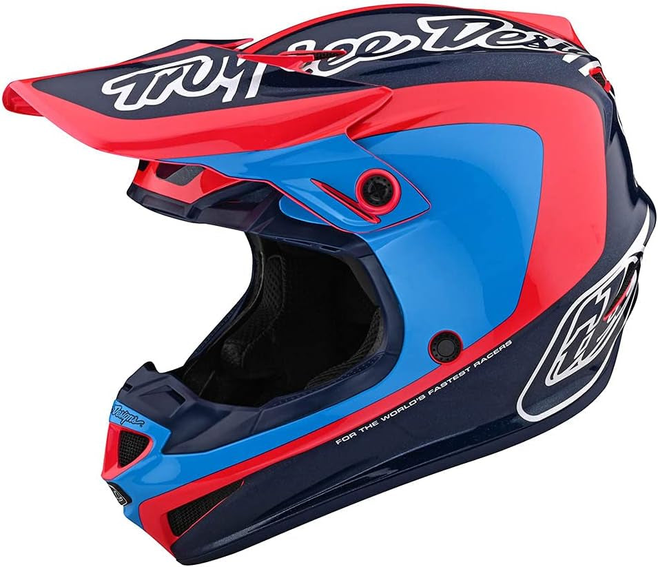 Adult|Offroad|Motocross|Se4 Polyacrylite Corsa W/MIPS (Navy/Cyan, MD)